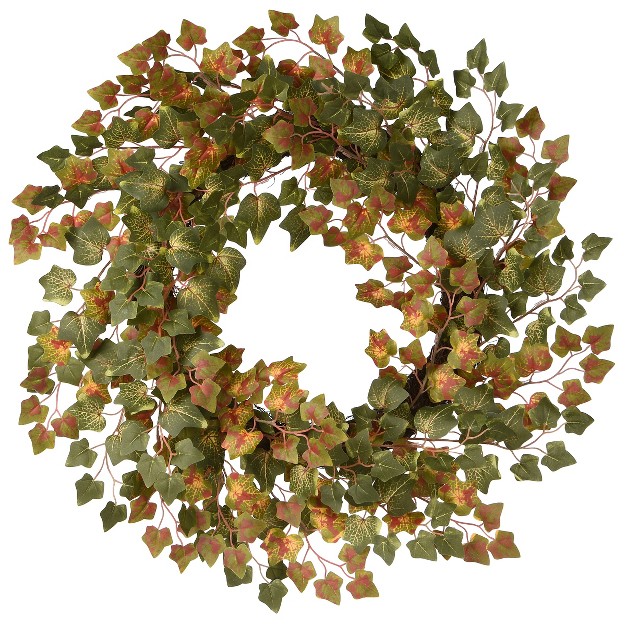 Artificial Ivy Autumn Wreath National Tree Company