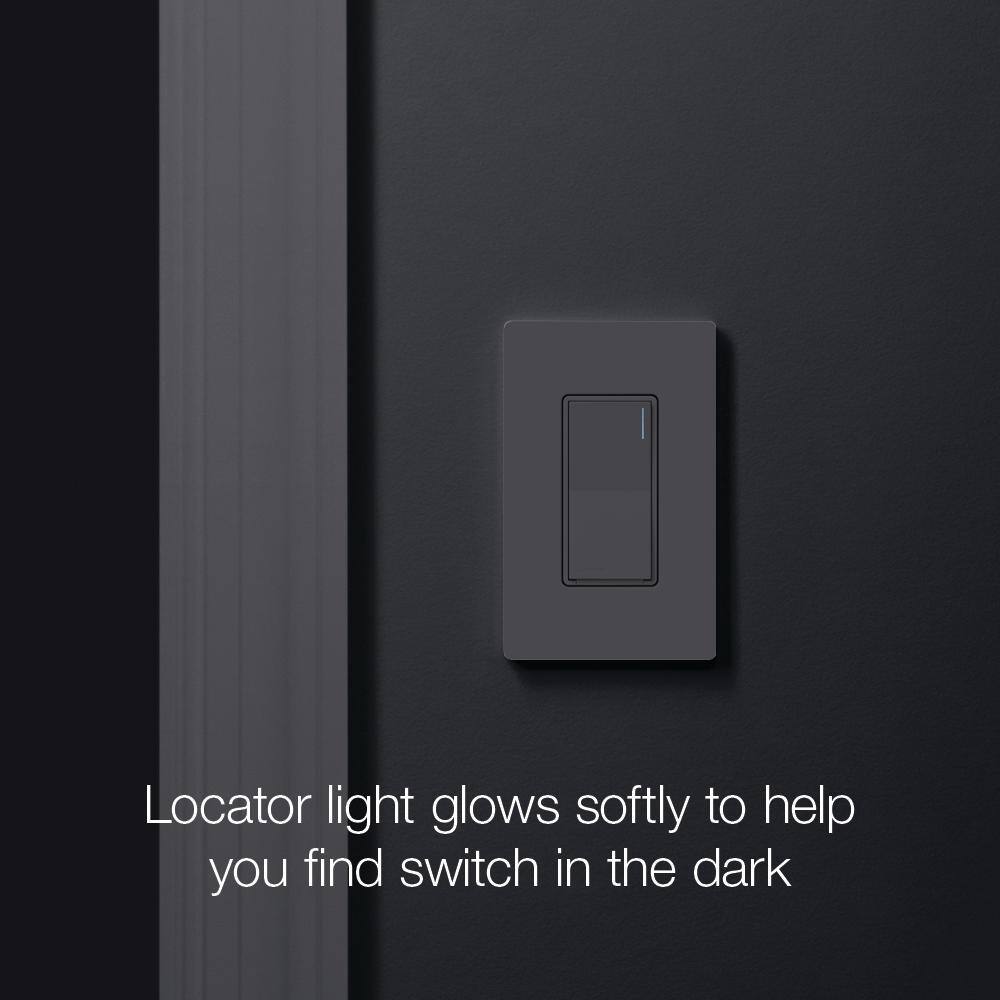 Lutron Sunnata Switch for 6A Lighting or 3A 110 HP Motor Single PoleMulti Location Mist (ST-6ANS-MI) ST-6ANS-MI