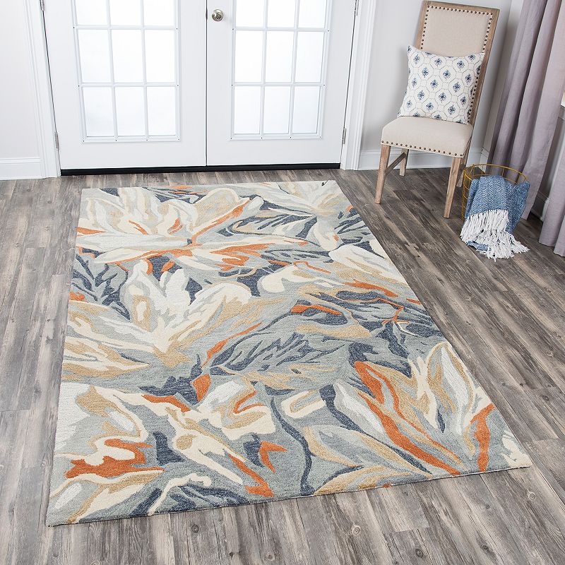 Alora Decor Lapis Caleb Wool Blend Rug