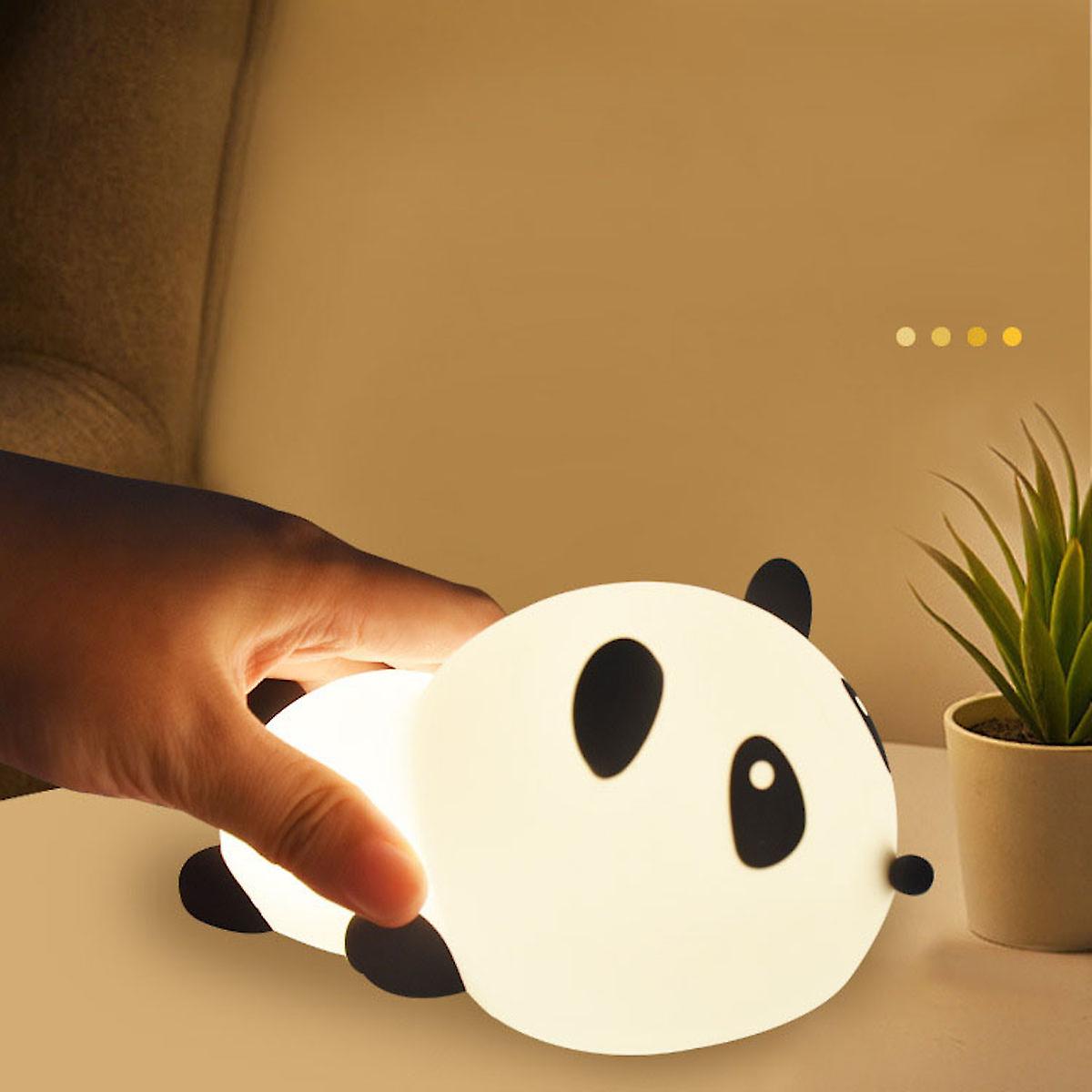 Cute Panda Night Light Bedside Night Lamp Cute Kids Table Lamp Room Decoration Chirstmas Gift