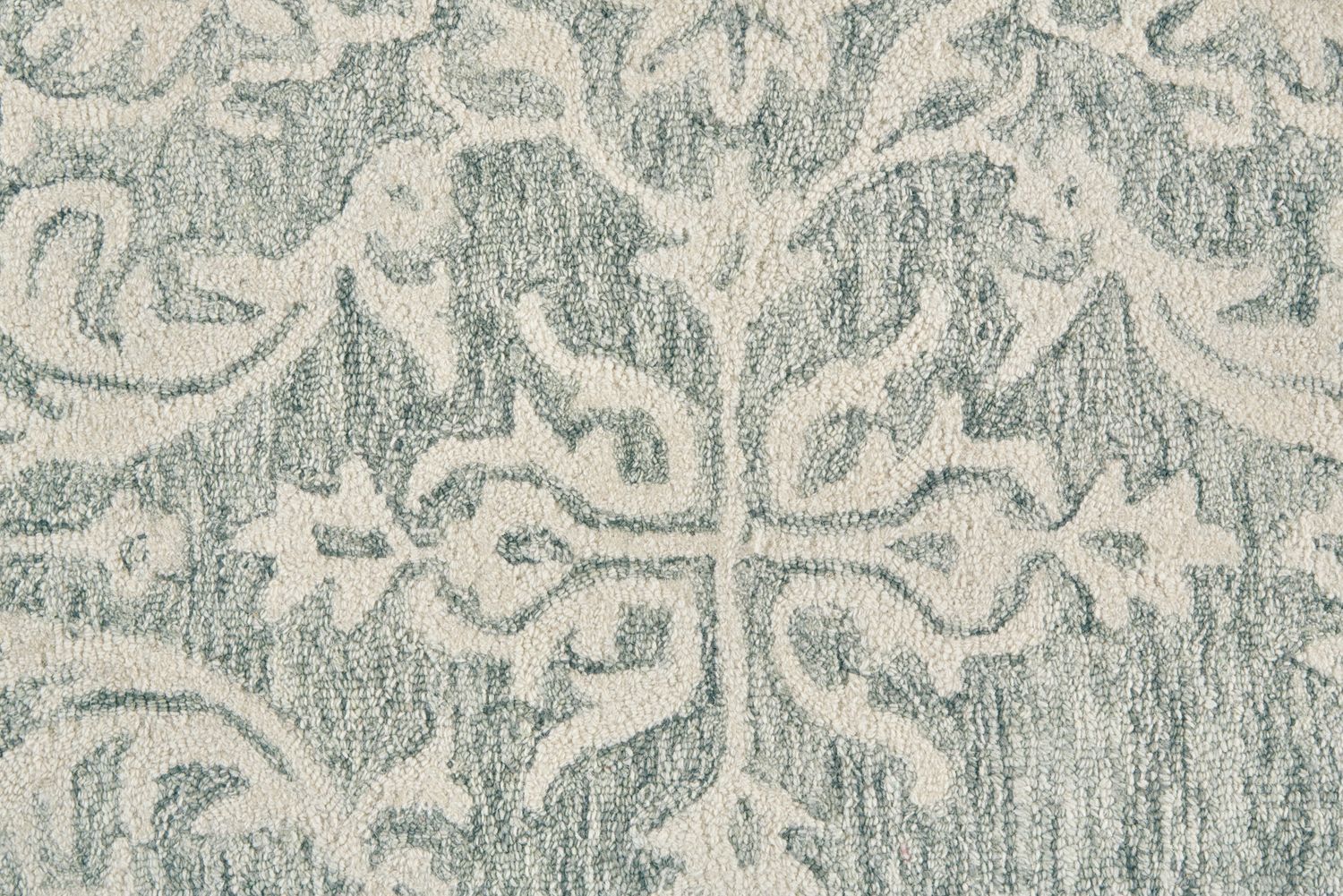 Veran Green and Ivory Rug by BD Fine