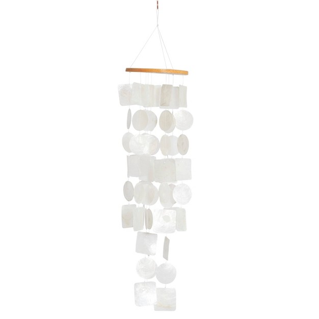 Glass Coastal Abstract Windchime Olivia amp May