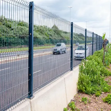 Privacy Garden Bending Fence Panel for Sale Factory Supply 3D PVC Coated Curved Galvanized Welded Wire Mesh Metal Iron Total 2