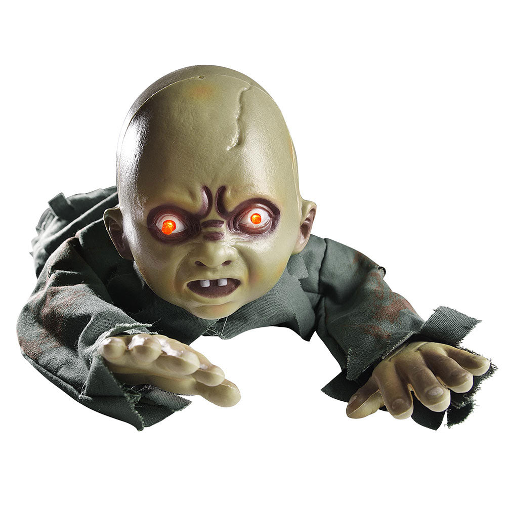 Yescom Animated Crawling Baby Zombie Halloween Decoration Prop