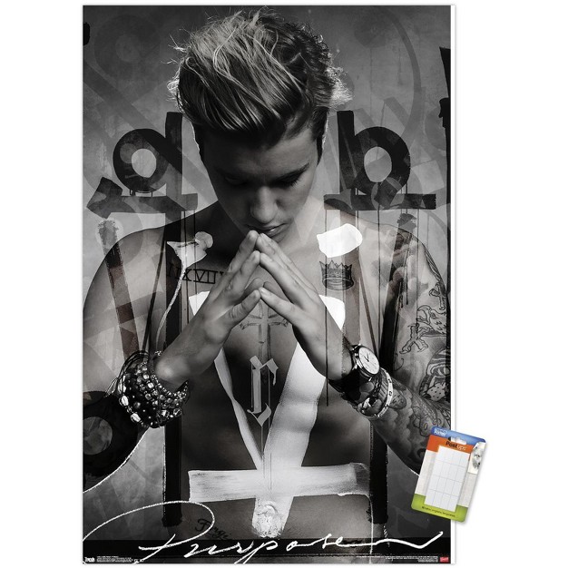 Trends International Justin Bieber Purpose Unframed Wall Poster Prints