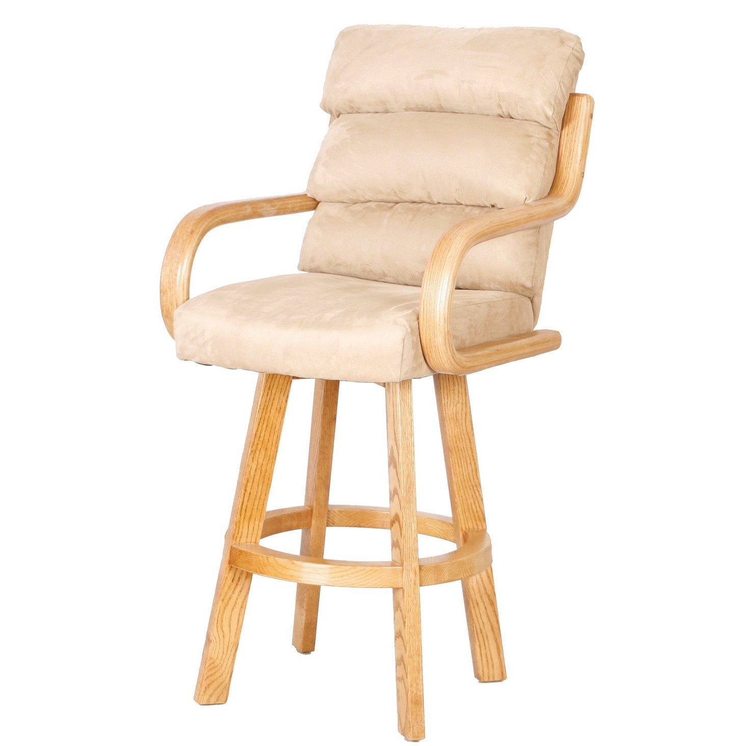 Paula Medium Oak/ Camel Bar Stool