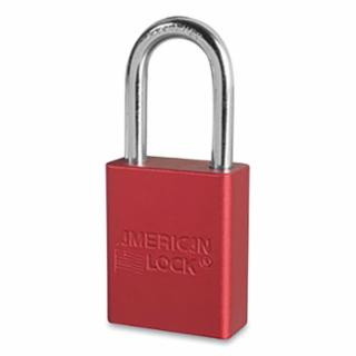 American Lock 045 A1106KARED 09226 Red Safety Padl...