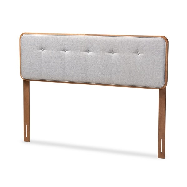 Carson Carrington Ulvik Mid-century Button-tufted Fabric Headboard - - 28029607