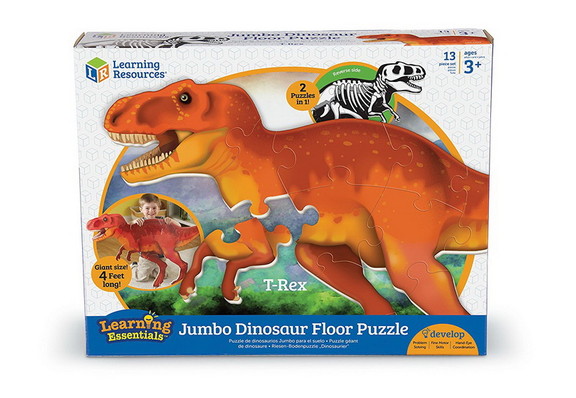 Learning Resources LER2389 Jumbo Dinosaur Floor Pu...