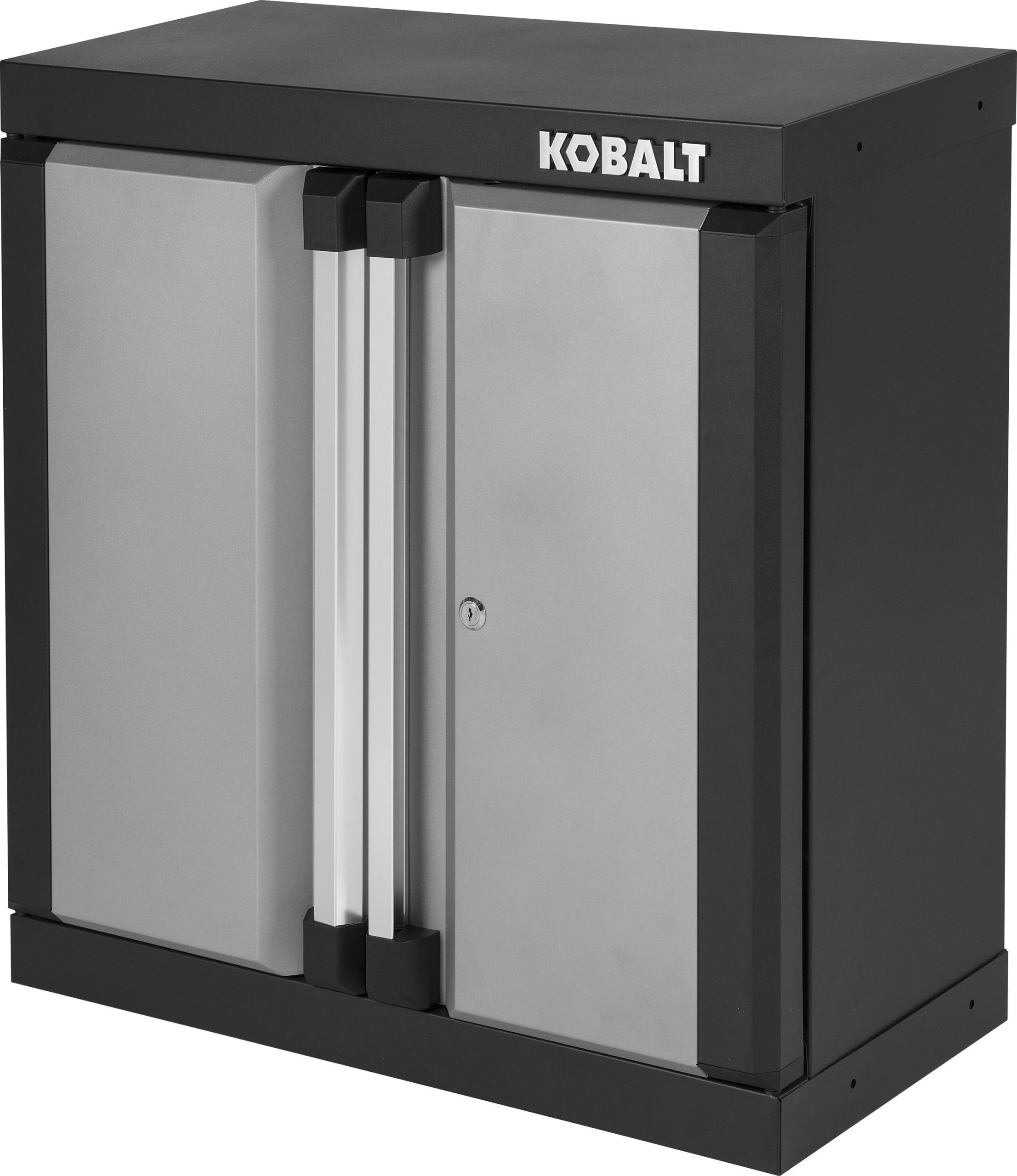 Kobalt 19003 Steel Wall-mounted Garage Cabinet (28-in W x 28-in H x 12.5-in D)