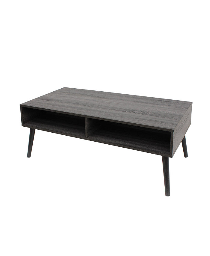 Noble House Azzura Mid Century Modern Coffee Table