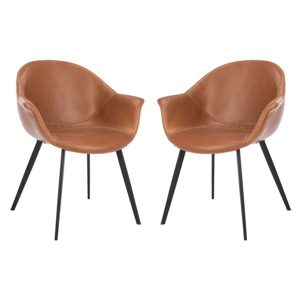 SAFAVIEH Dublin Mid-Century Modern Tub Accent Chair (Set of 2) - 26