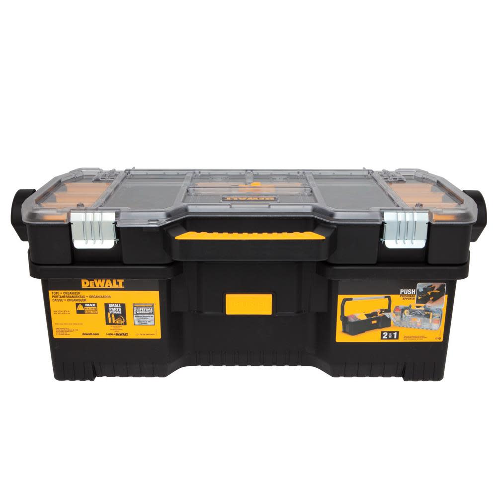 DEWALT 24 In. Tote with Organizer DWST24075 from DEWALT