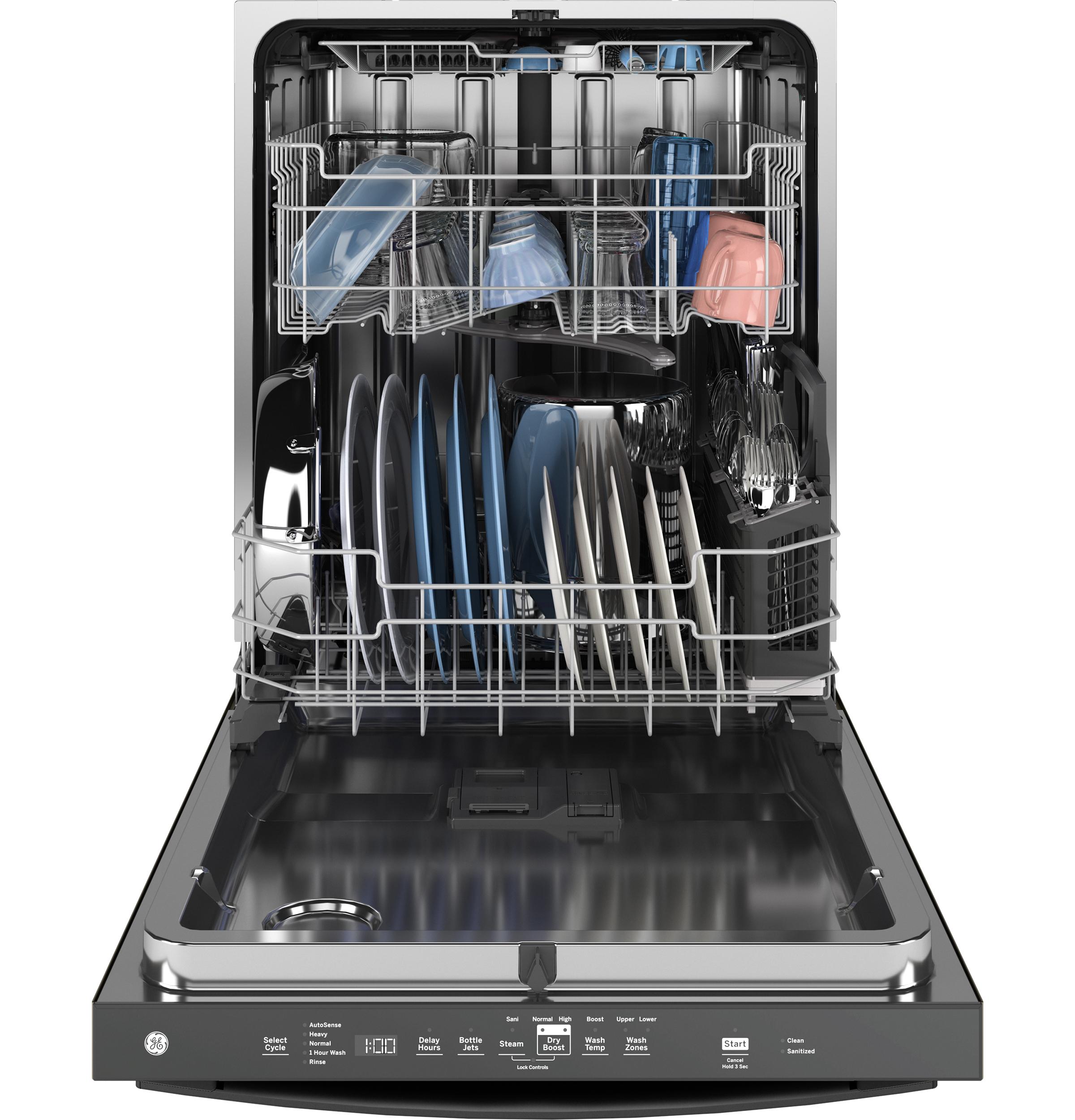 Ge Appliances GDT670SGVBB Ge® Top Control With Stainless Steel Interior Dishwasher With Sanitize Cycle