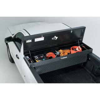 71.36 in. Matte Black Aluminum Full Size Crossbed Truck Tool Box