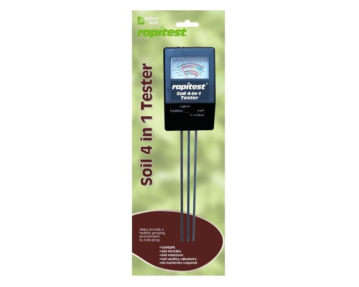 Rapitest 4 in 1 Soil Tester - 1818-6