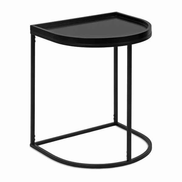 Kate and Laurel Dorrah Half-Circle Side Table