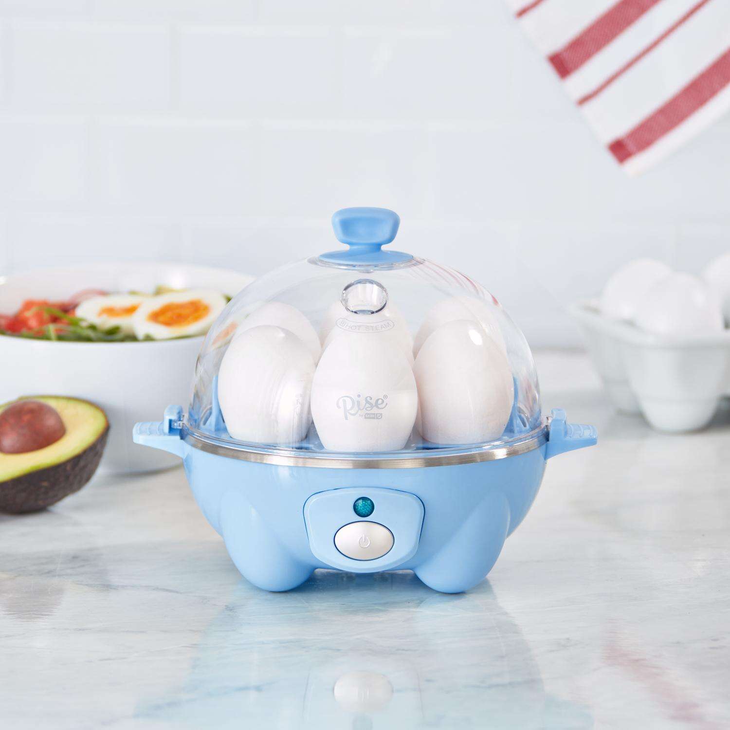 Rise by Dash Blue Egg Cooker