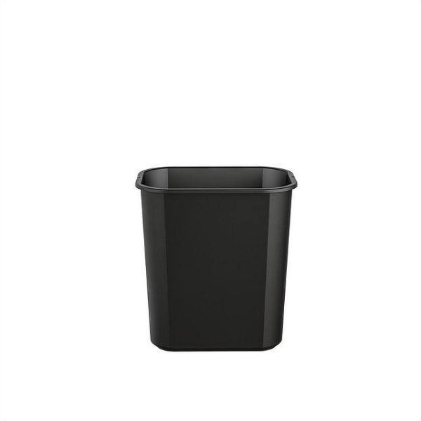 Suncast Commercial 3 Gal. Black Plastic Trash Can (12-Pack) TCIND312