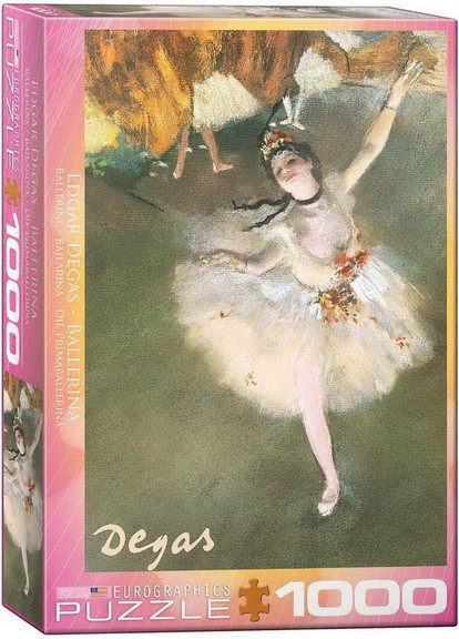 Ballerina by Edgar Degas 1000 Piece Jigsaw Puzzle