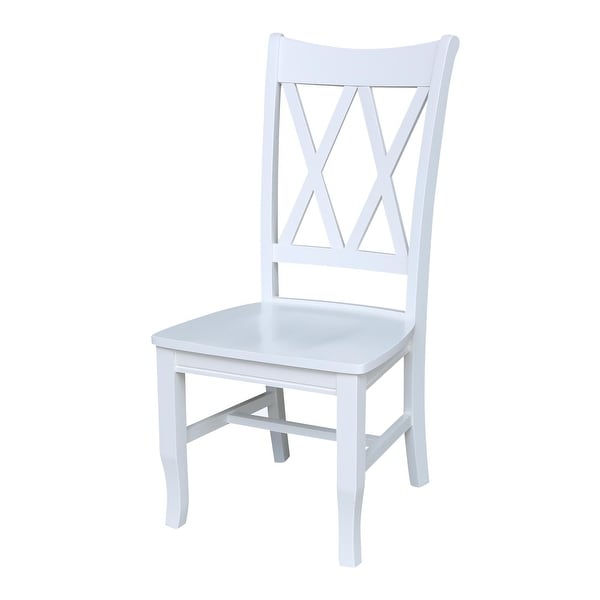 Double XX Solid Wood Chairs - Set of Two