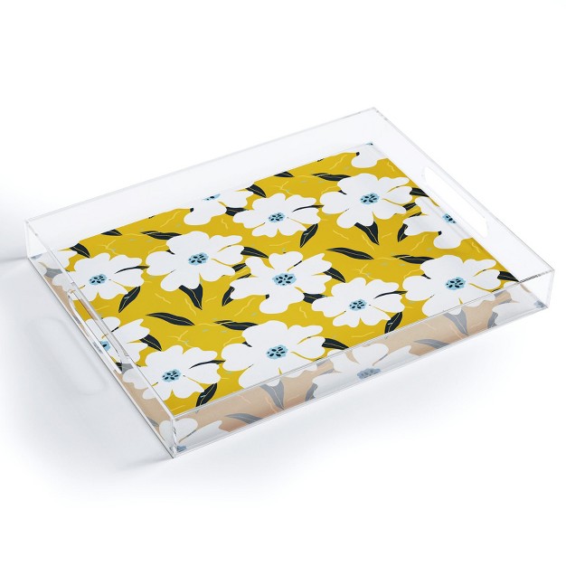 Rosebudstudio Fresh Beginnings Acrylic Tray Deny Designs