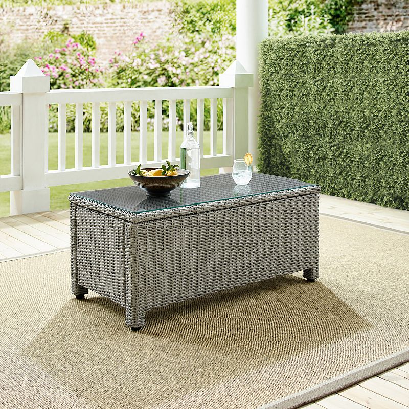 Crosley Bradenton Outdoor Wicker Coffee Table