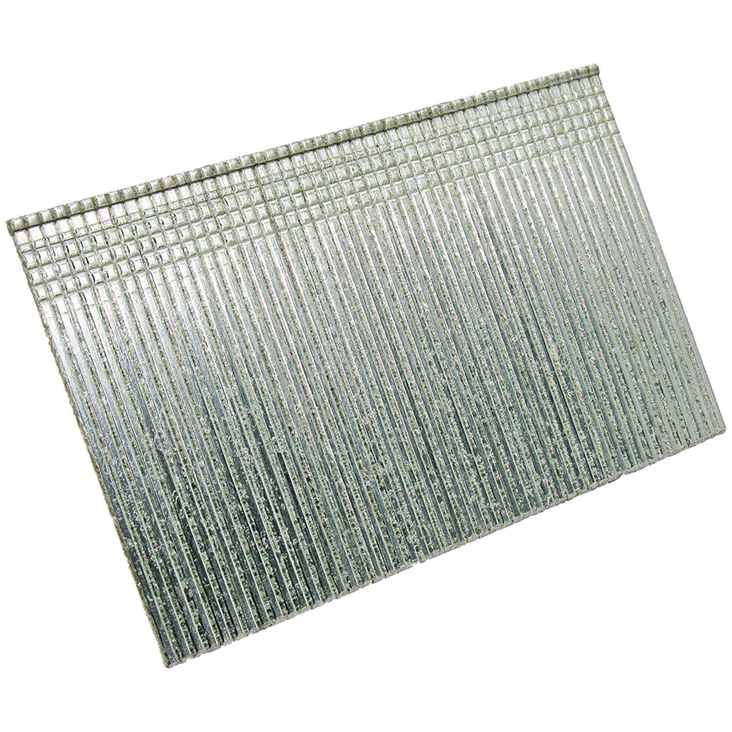 Grip-Rite 2 in. 16 Ga. Straight Strip Electro Galvanized Finish Nails 2500 pk