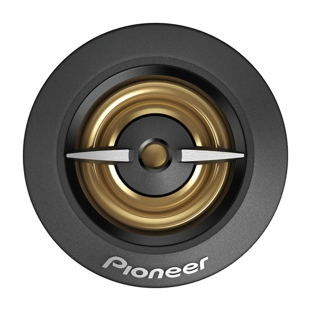 Pioneer Ts a301tw 3 4 in 450 watt max power Component Tweeters Black And Gold 2 Pack