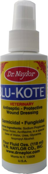 Dr. Naylor Blu-Kote Pump Farm First Aid， 4-oz bottle