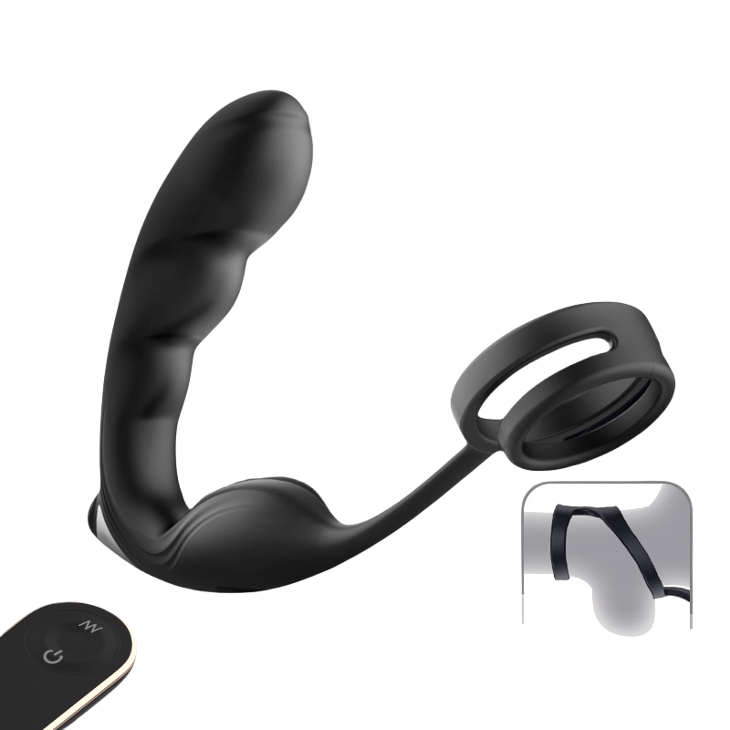 Fangqu QS-039 Sperm Lock Ring Wireless Remote Control Prostate