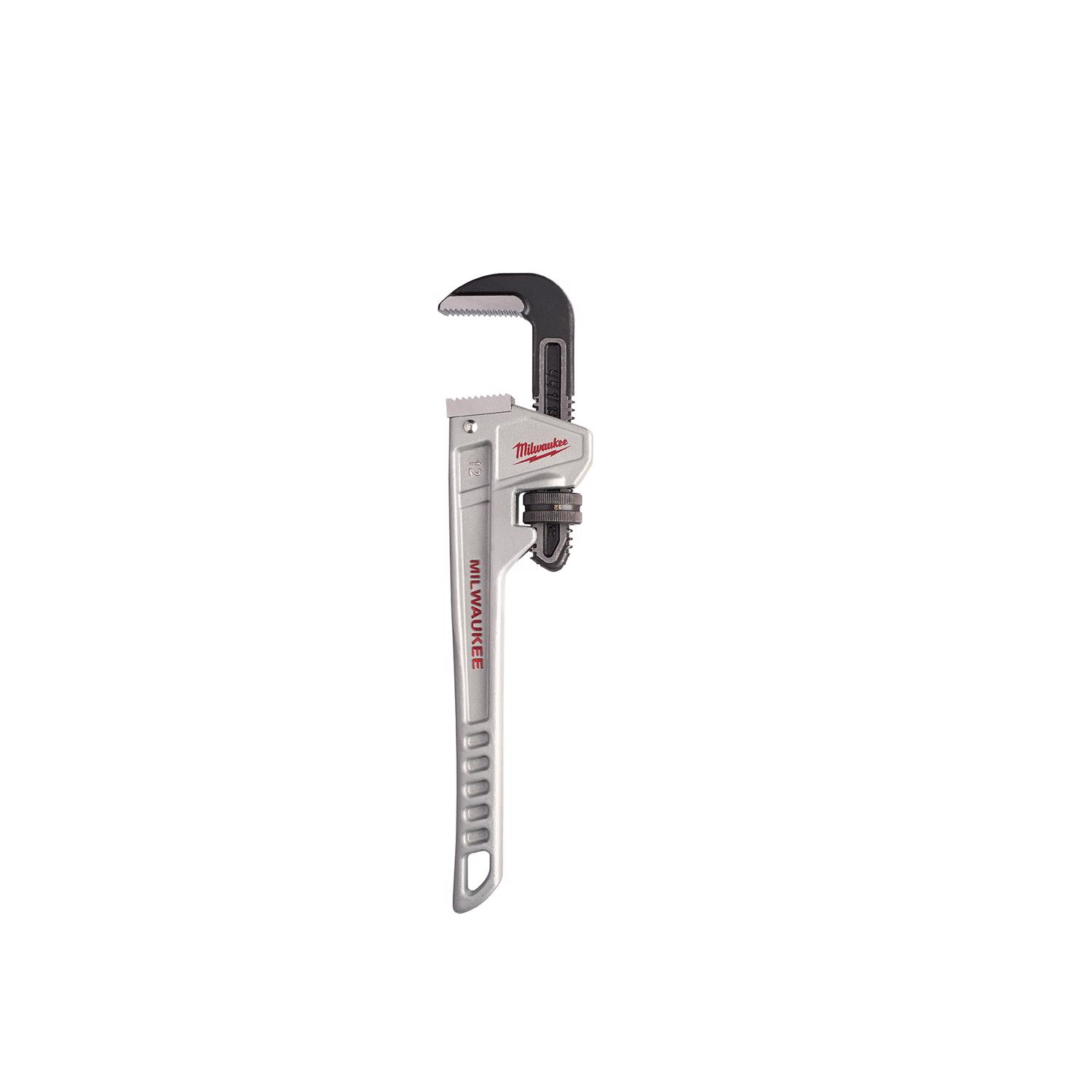 MW 2 in. Pipe Wrench Black/Silver 1 pc