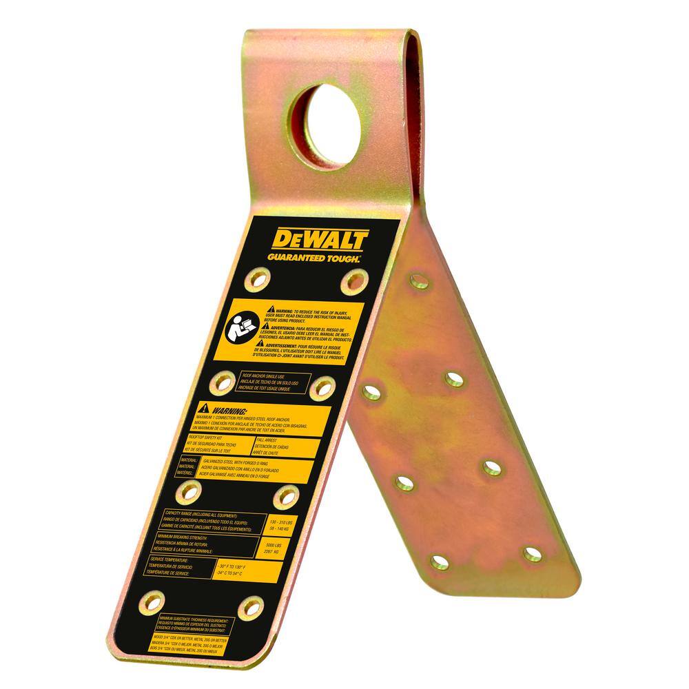 DW Roof Anchor - Single Use - Raised - Zinc Coated Steel DXFP841001