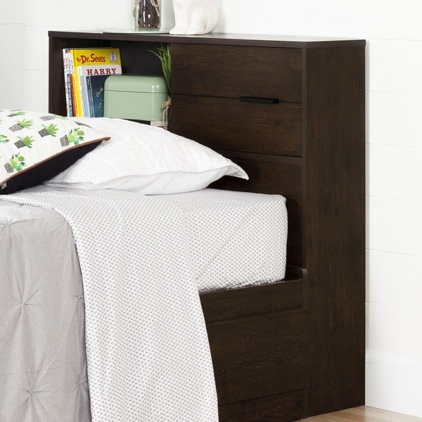 South Shore Fynn Twin Headboard with Storage - - 11036469