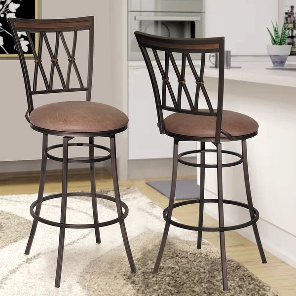 Copper Grove Simon Commercial Grade Swivel Bar Stool