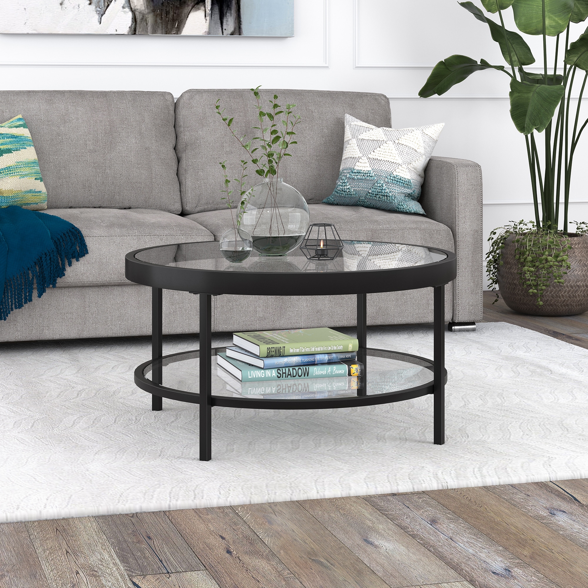 Alexis 32'' Wide Round Coffee Table