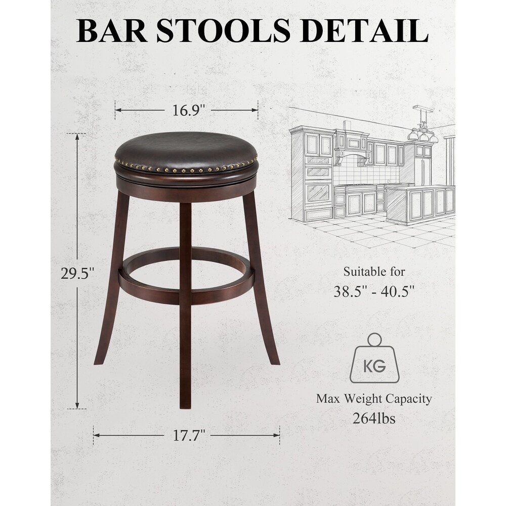 Swivel Bar   Counter Stool (Set of 2)