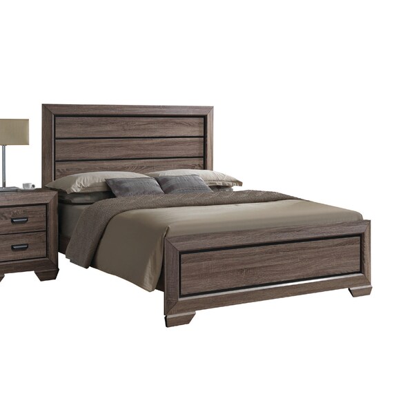 The Gray Barn Pickford Weathered Grey 4-piece Bedroom Set - - 21906816