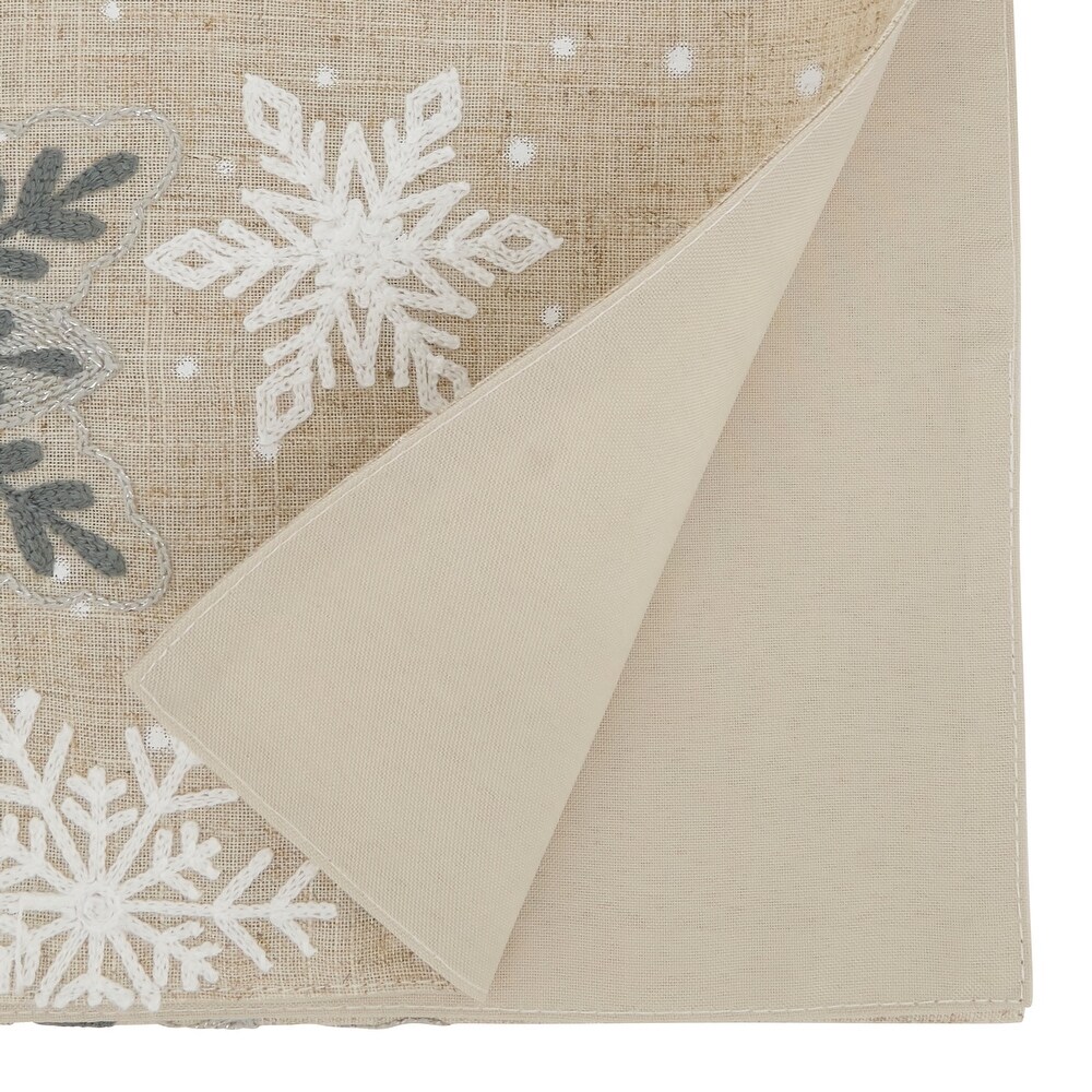 Winter Wonderland Snowflakes Table Runner   16\