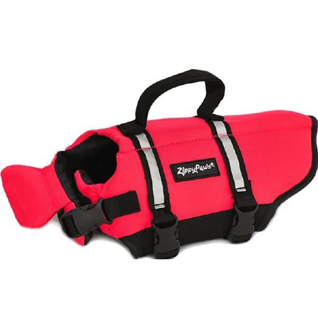 ZippyPaws 818786014964 Adventure Dog Life Jacket - Red - 2XS