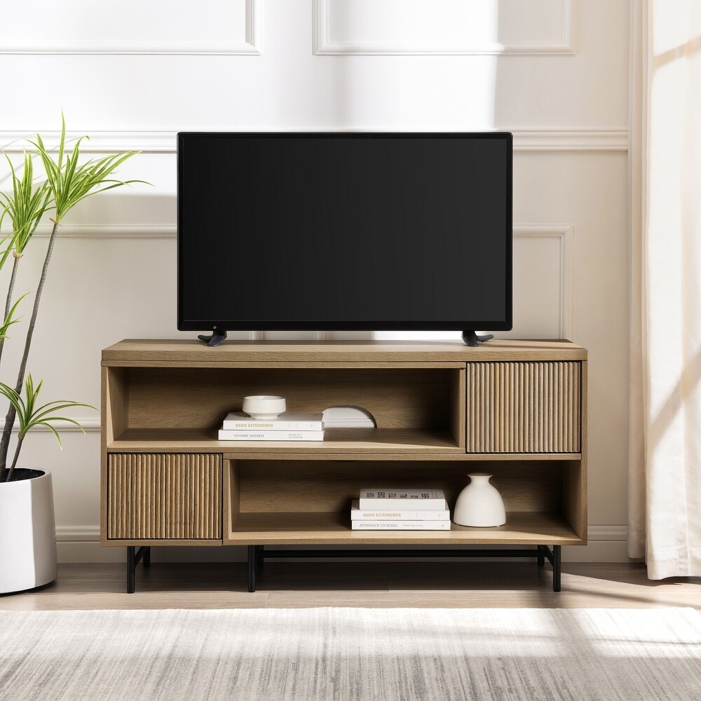 Middlebrook Fluted Door Expandable TV Stand