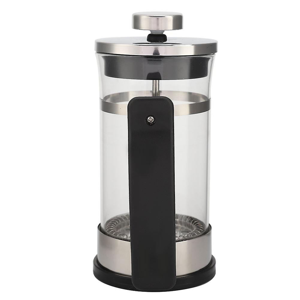 Stainless Steel Glass Coffee Pot French Press Filter Pot Household Tea Maker