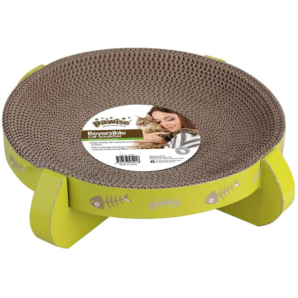 PAWISE Reversible Cat Scratcher Cardboard