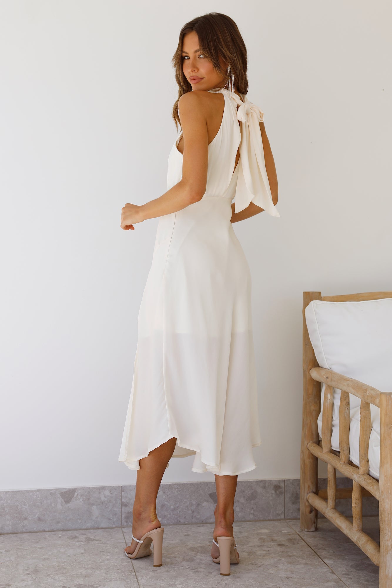 No Tears Here Maxi Dress Cream