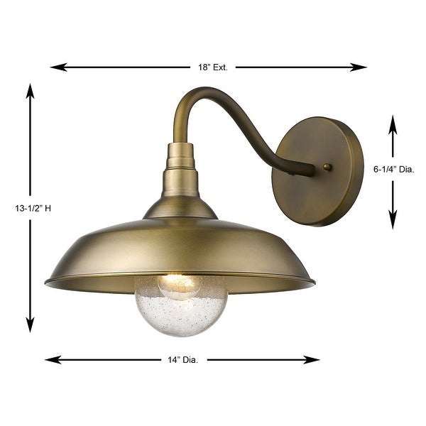 Burry 1-light Outdoor Wall Light