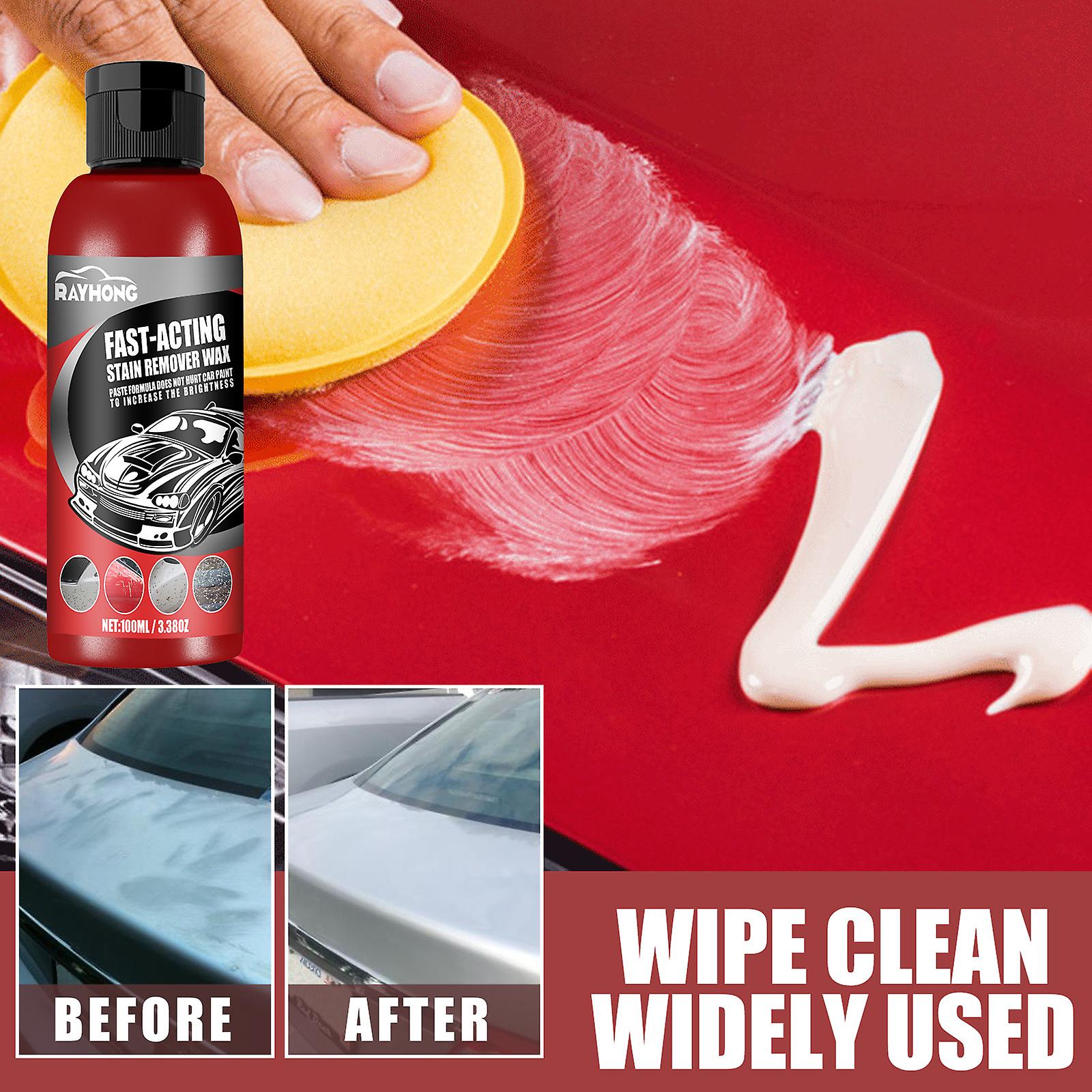 Car Fast-acting Dirt Removal Wax Glazing Protective Wax Paint Removal Stain Removal Stain Stain Cleaning