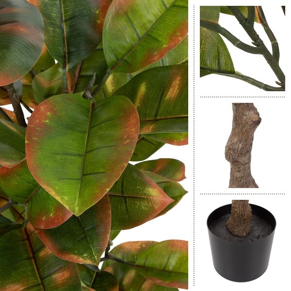 Artificial Rubber Plant