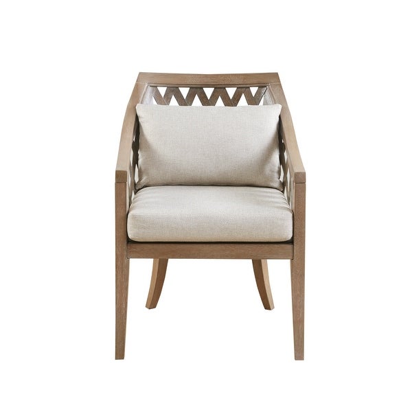 Madison Park Kendra Natural Accent Chair