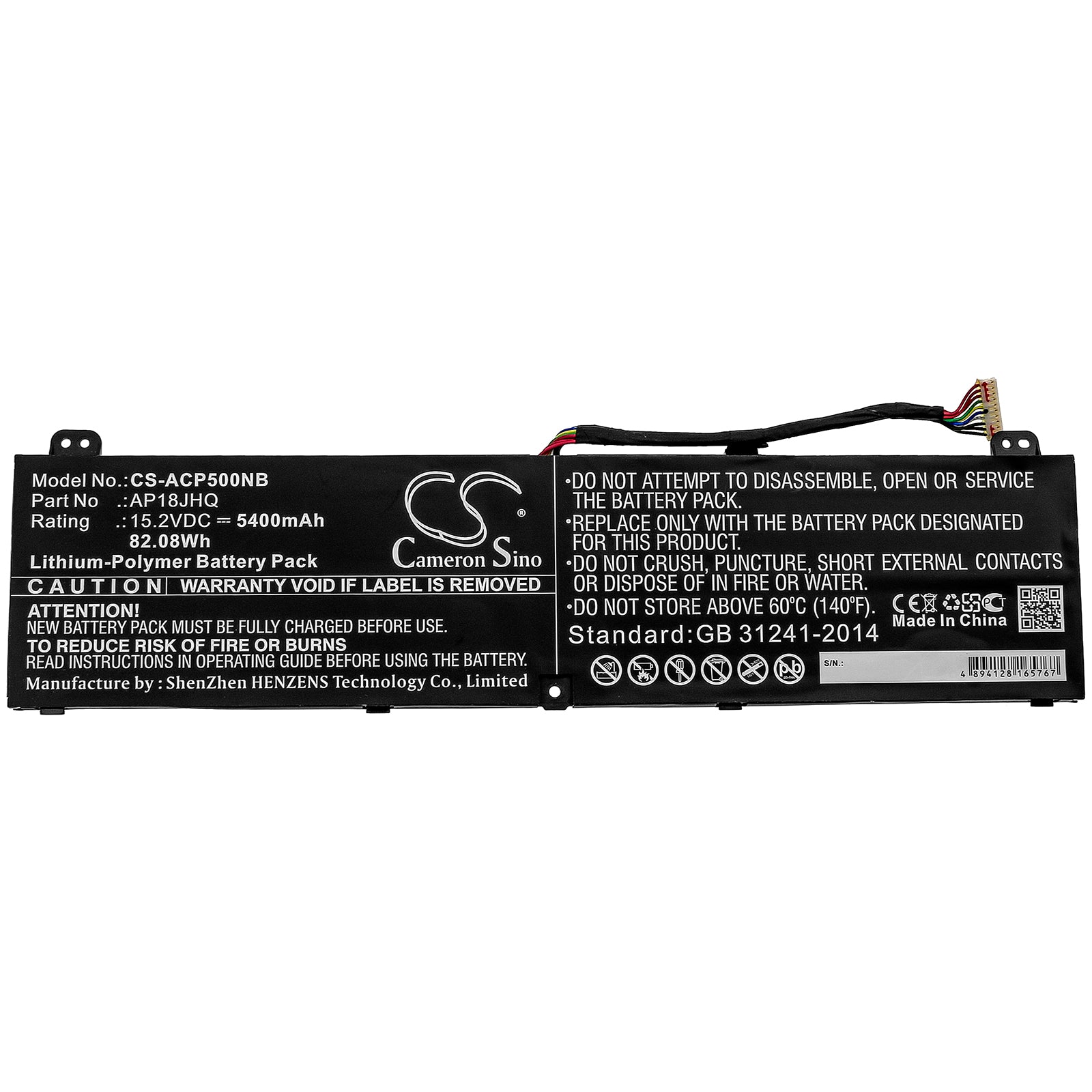 Acer ConceptD 7 CN71571 ConceptD 7 CN71571708A Replacement Battery BatteryClerkcom Laptop and Notebook