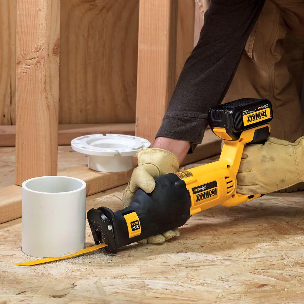 DEWALT DCS380BW230 20-Volt MAX Cordless Reciprocating Saw with (1) 20-Volt Battery 3.0Ah